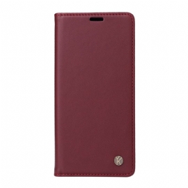 Folio Deksel Xiaomi 14 Ultra Yikatu Skinneffekt