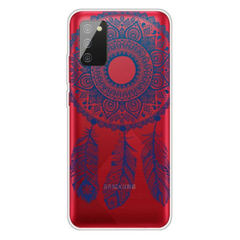 Deksel Til Samsung Galaxy A02s Single Flower Mandala