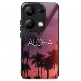 Deksel Xiaomi Redmi Note 13 Pro 4g Aloha Herdet Glass Beskyttelse Deksel