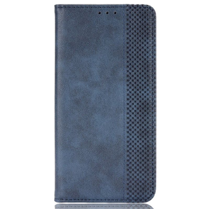 Folio Deksel Lær Xiaomi Redmi Note 13 Pro 4g Mobildeksel Vintage Stil