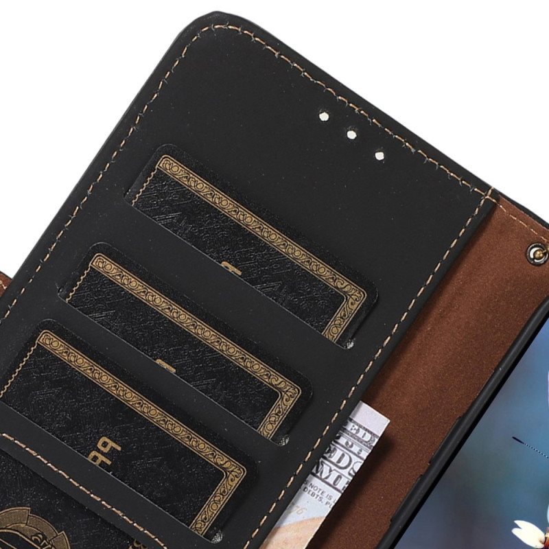 Folio Deksel Til Xiaomi Redmi Note 13 Pro 4g Rfif Blocking Leather