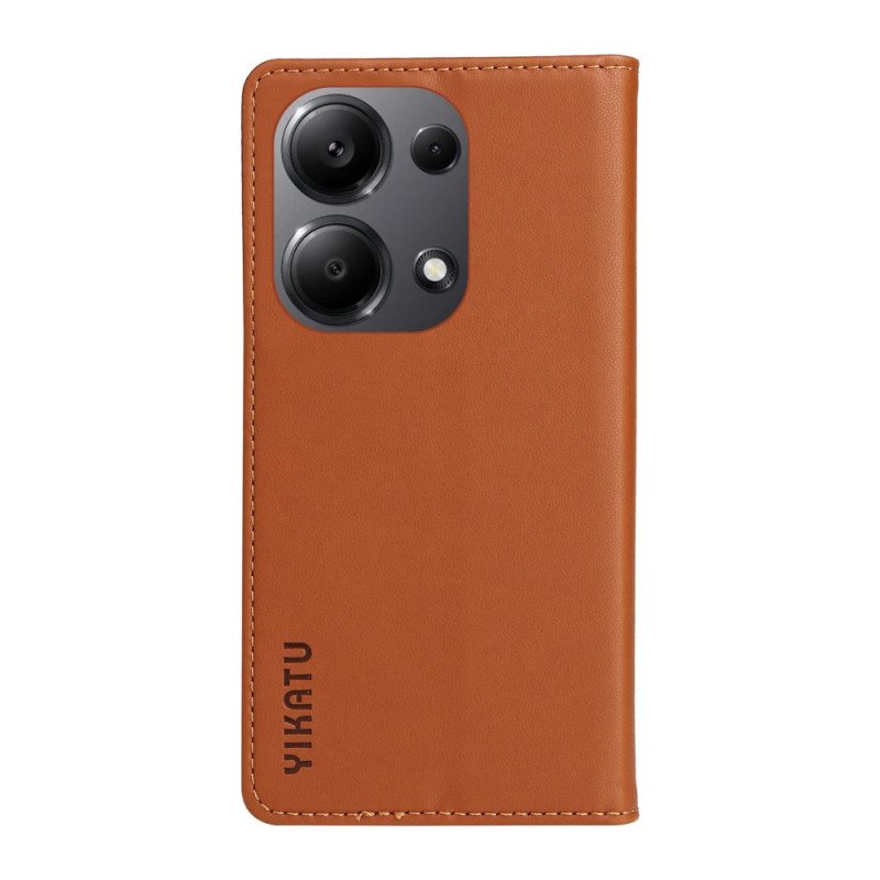 Folio Deksel Xiaomi Redmi Note 13 Pro 4g Magnetisk Yikatu