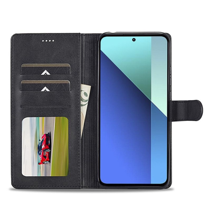 Lærdeksel Folio Deksel Xiaomi Redmi Note 13 Pro 4g Mobildeksel Lc.imeeke