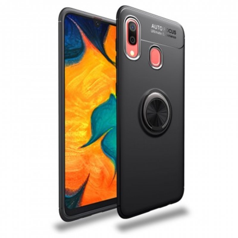 Deksel Til Samsung Galaxy A40 Roterende Ring