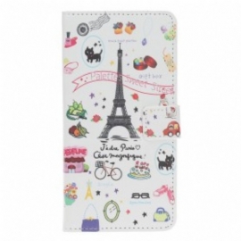 Folio Deksel Til Samsung Galaxy A40 Jeg Elsker Paris
