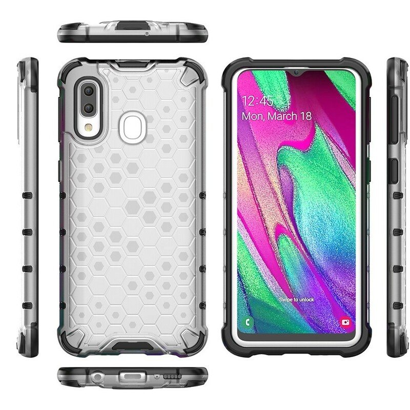 Mobildeksel Til Samsung Galaxy A40 Honeycomb Stil