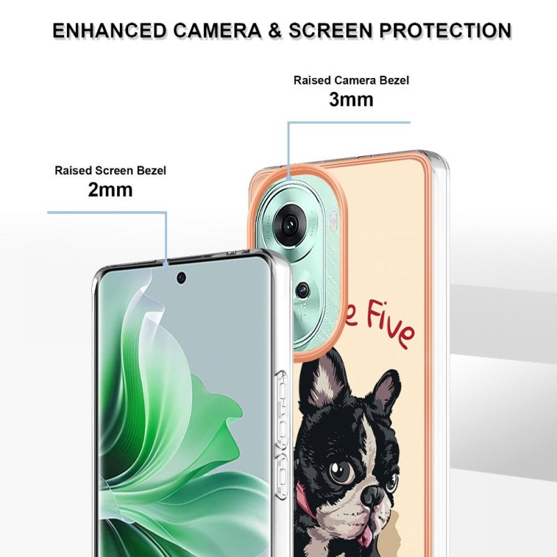 Deksel Oppo Reno 11 5g Hund Gi Meg Fem Beskyttelse Deksel