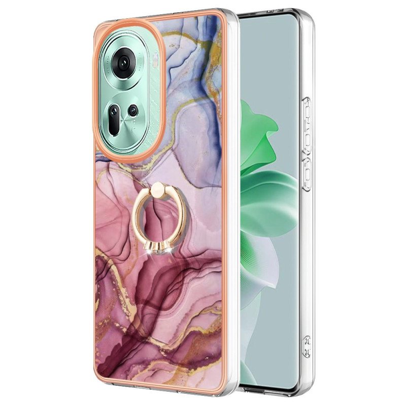 Deksel Oppo Reno 11 5g Mobildeksel Marmorstøttering