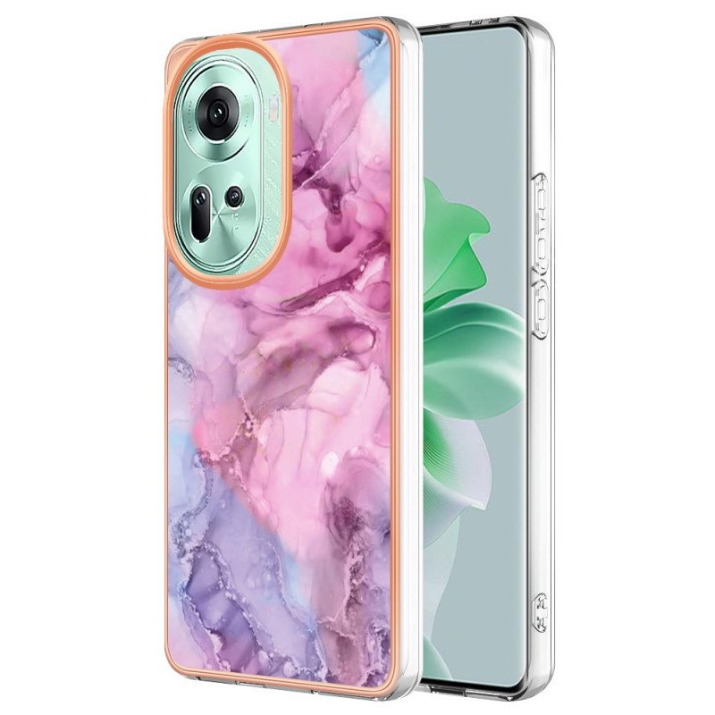 Deksel Til Oppo Reno 11 5g Marmorstil