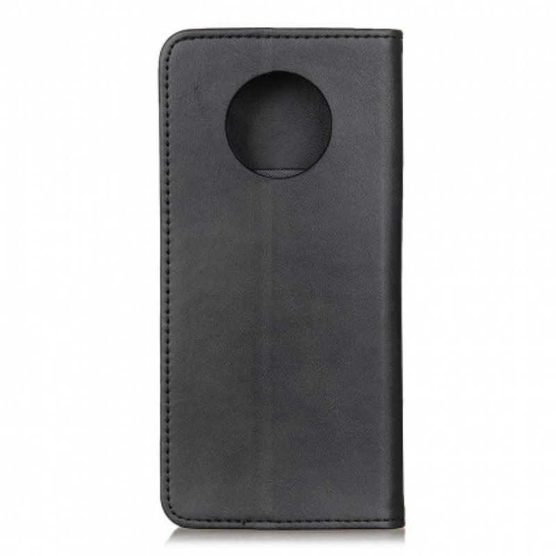 Beskyttelse Deksel Til Xiaomi Redmi Note 9T Folio Deksel Elegance Split Leather