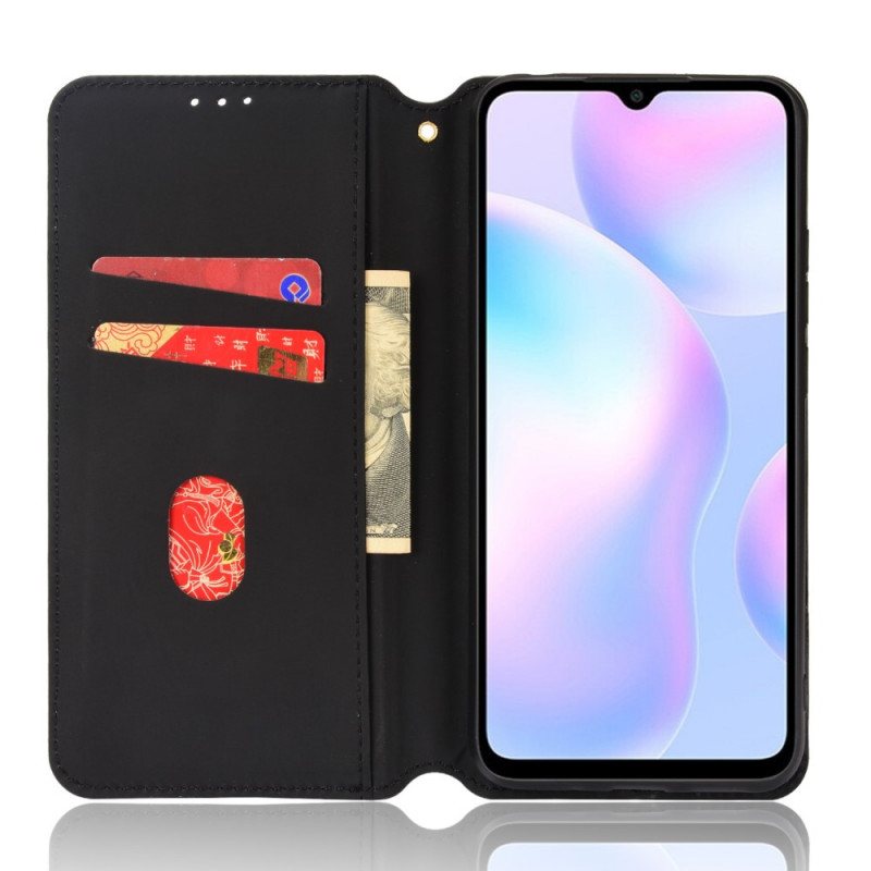 Beskyttelse Deksel Til Xiaomi Redmi 9A Folio Deksel Diamantskinneffekt