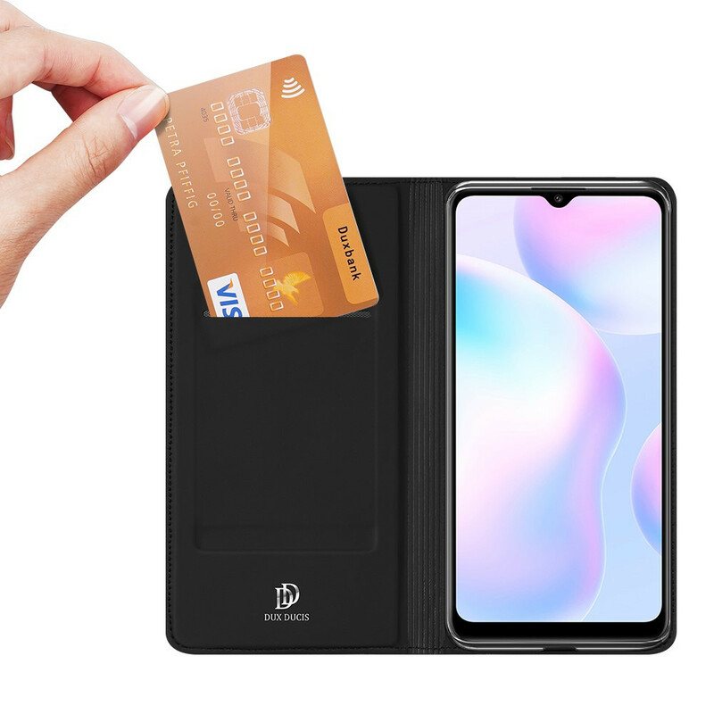 Beskyttelse Deksel Til Xiaomi Redmi 9A Folio Deksel Skin Pro Dux Ducis