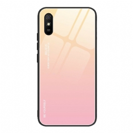 Deksel Til Xiaomi Redmi 9A Herdet Glass Vær Deg Selv