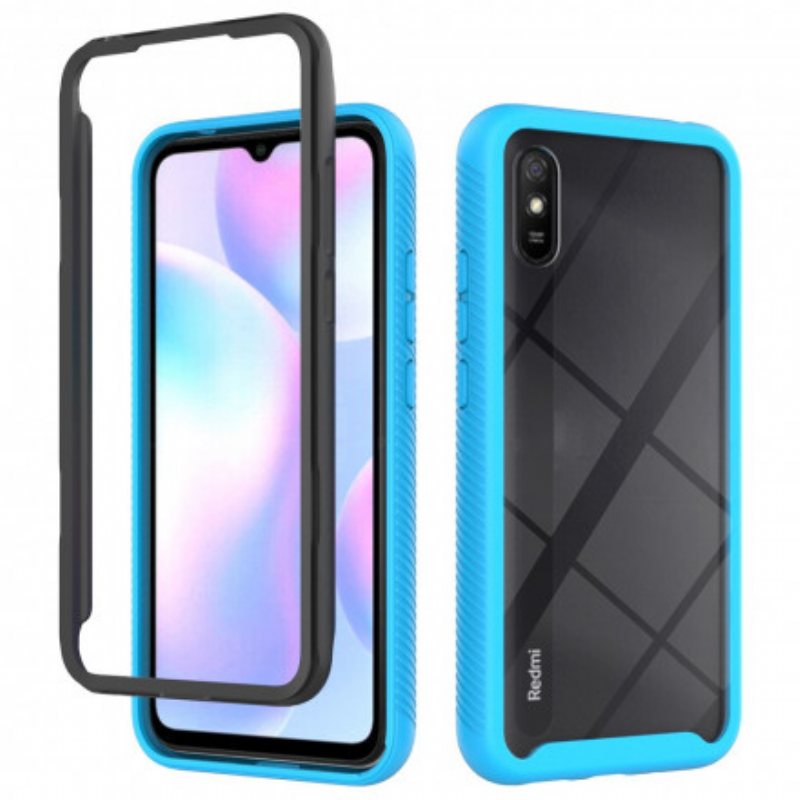 Deksel Til Xiaomi Redmi 9A Hybrid Silikonkanter