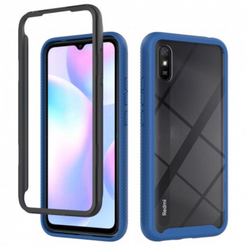 Deksel Til Xiaomi Redmi 9A Hybrid Silikonkanter