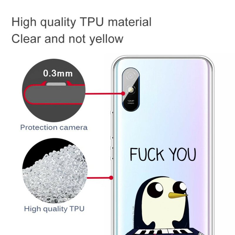 Deksel Til Xiaomi Redmi 9A Penguin Knulle Deg