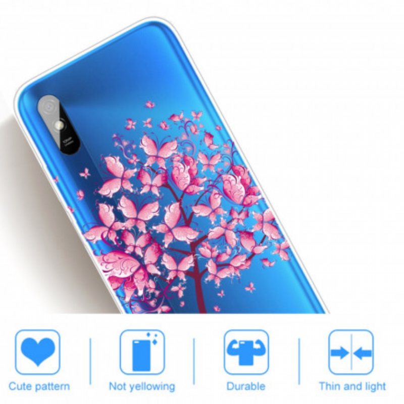 Deksel Til Xiaomi Redmi 9A Rosa Tretopp