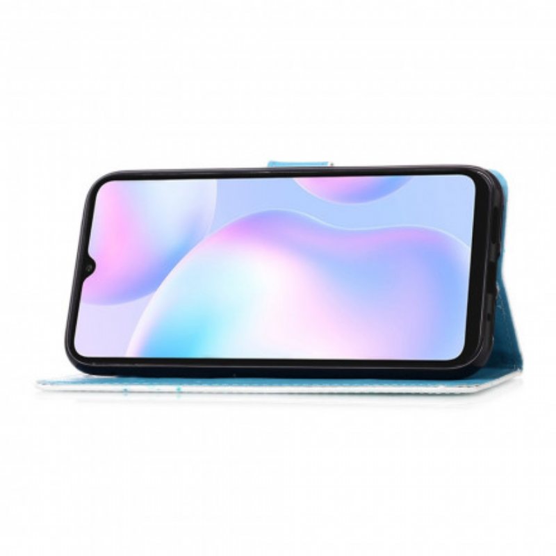 Folio Deksel Til Xiaomi Redmi 9A Med Kjede Daydreams Lanyard Landscape