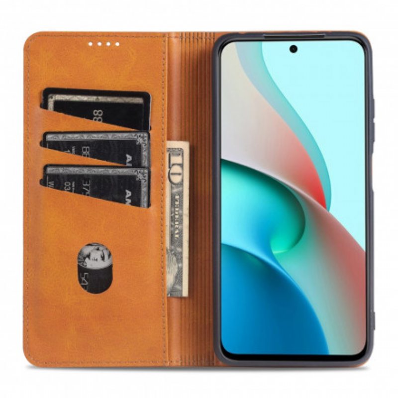 Beskyttelse Deksel Til Xiaomi Redmi Note 10 Pro Folio Deksel Azns Skinnstyling