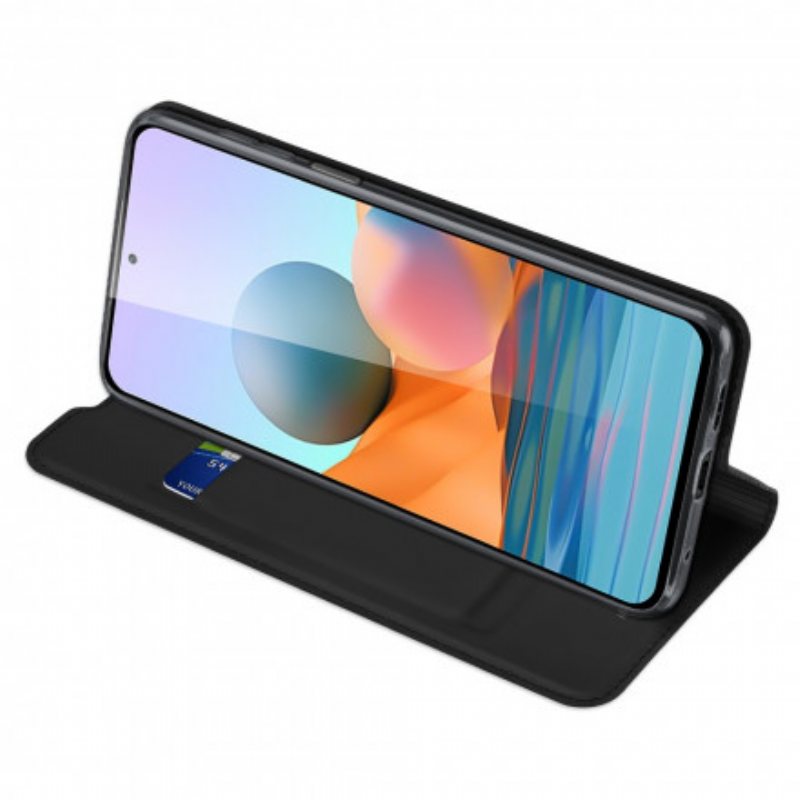 Beskyttelse Deksel Til Xiaomi Redmi Note 10 Pro Folio Deksel Skin Pro Dux Ducis