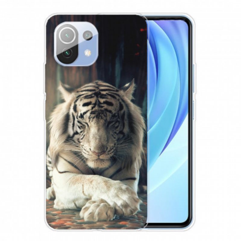 Deksel Til Xiaomi Mi 11 Pro Fleksibel Tiger