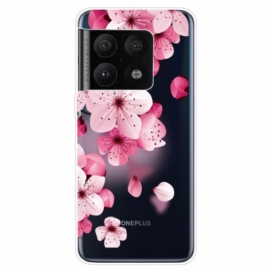 Deksel Til OnePlus 10 Pro 5G Ren Rosa Blomst