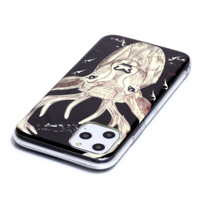 Deksel Til iPhone 11 Pro Fluorescerende Majestic Deer