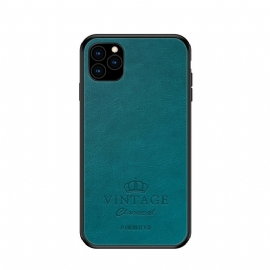 Deksel Til iPhone 11 Pro Pinwuyo Vintage Skinneffekt