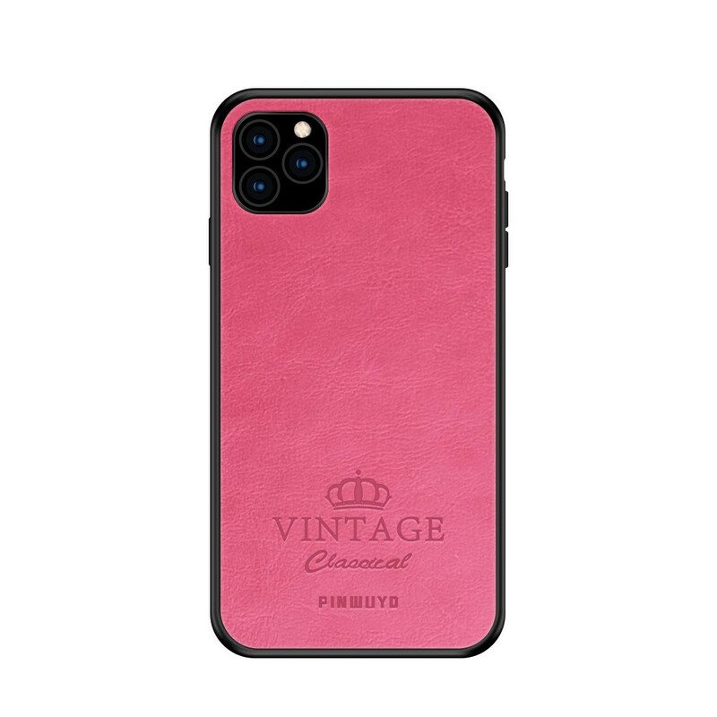 Deksel Til iPhone 11 Pro Pinwuyo Vintage Skinneffekt