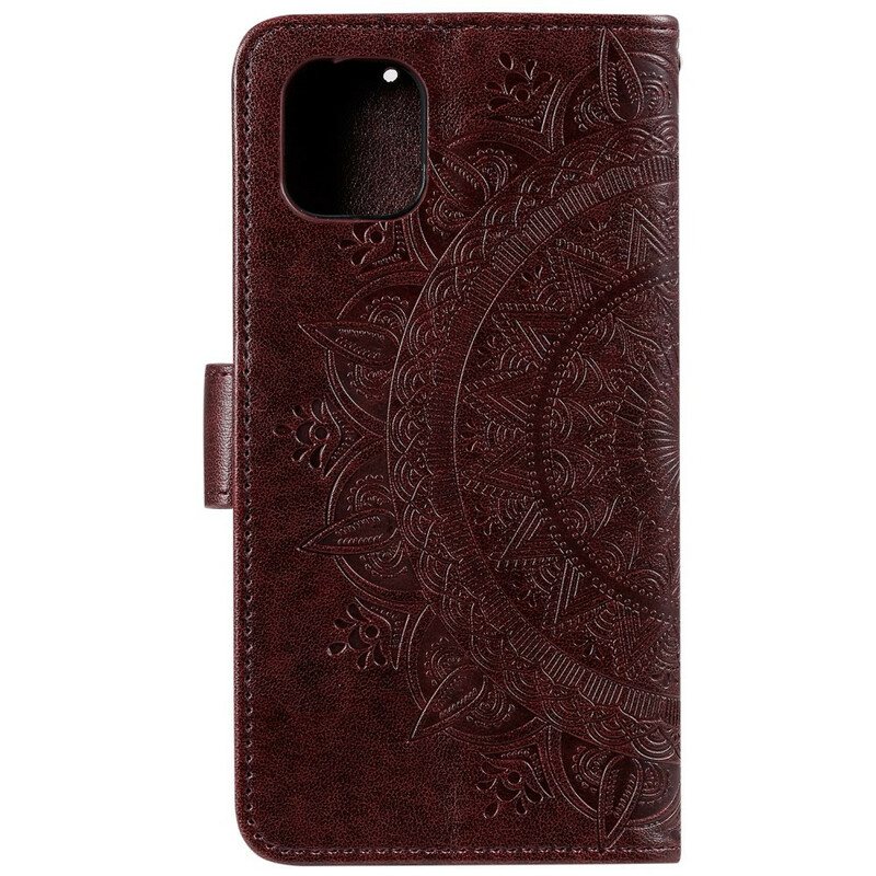 Folio Deksel Til iPhone 11 Pro Sol Mandala