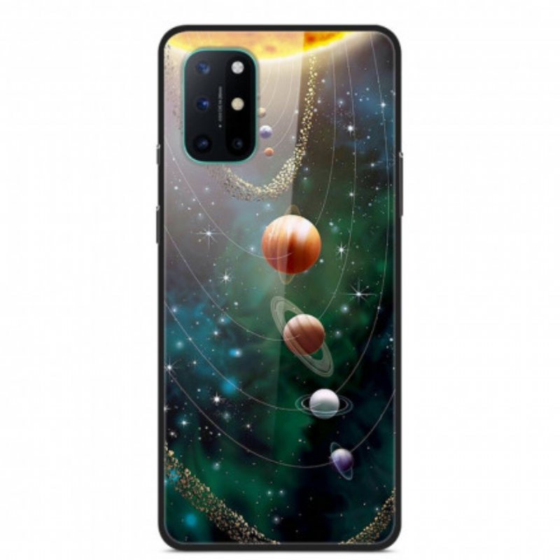 Deksel Til OnePlus 8T Herdet Glass Planeter Solar System