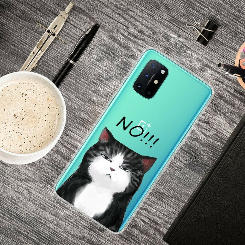 Deksel Til OnePlus 8T Katten Som Sier Nei