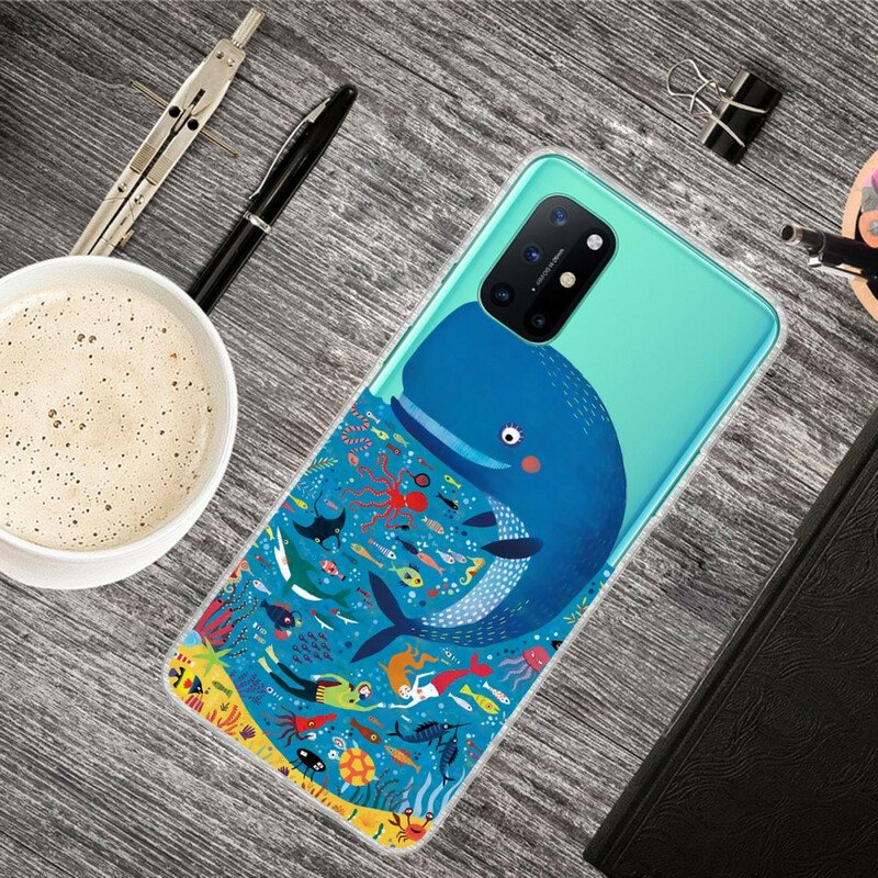 Deksel Til OnePlus 8T Marine Verden