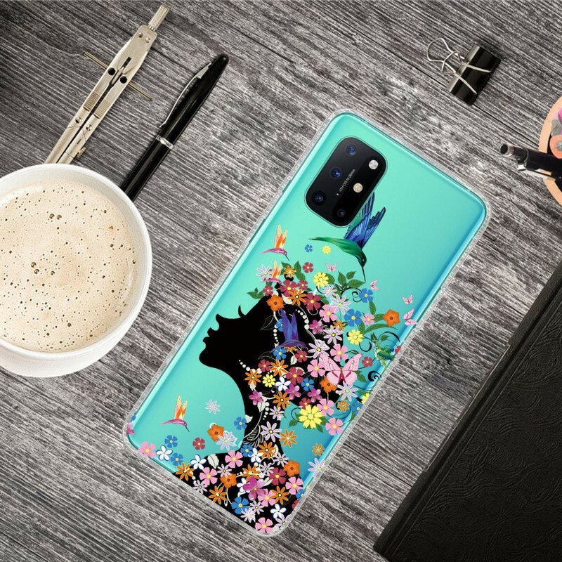 Deksel Til OnePlus 8T Pent Blomsterhode