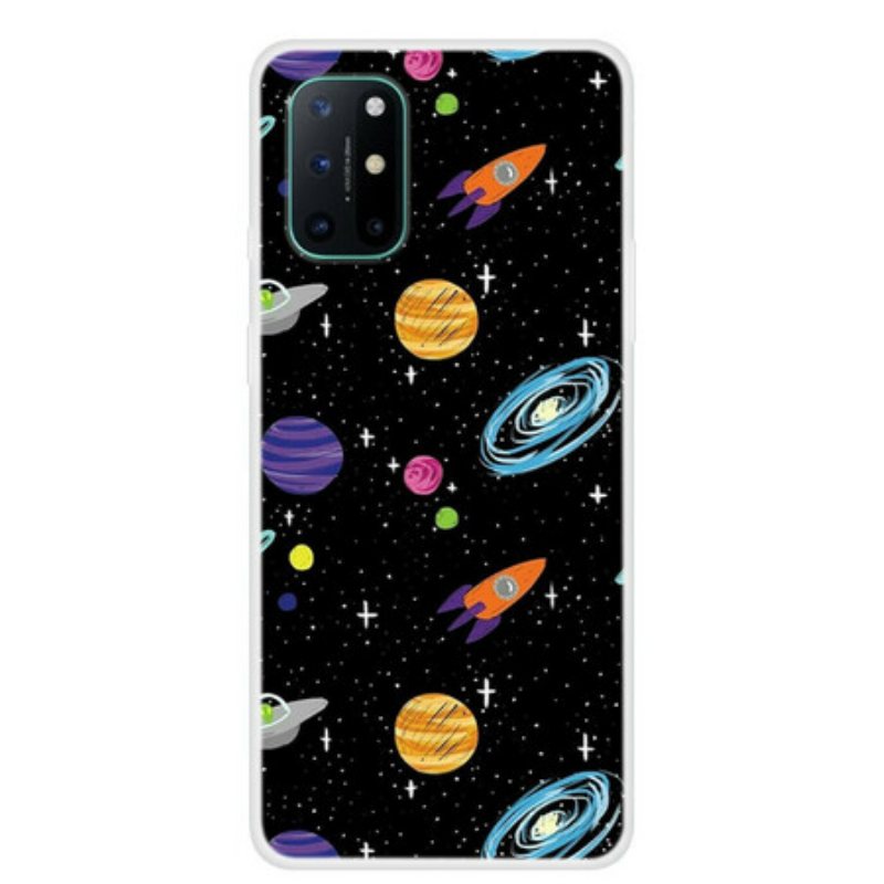 Deksel Til OnePlus 8T Planet Galaxy