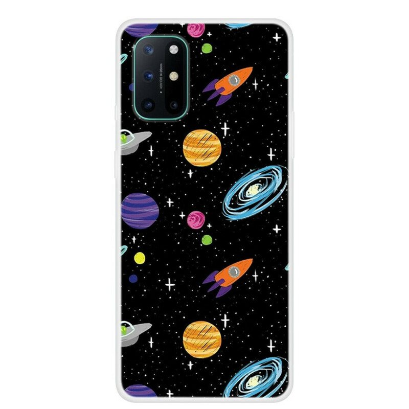 Deksel Til OnePlus 8T Planet Galaxy