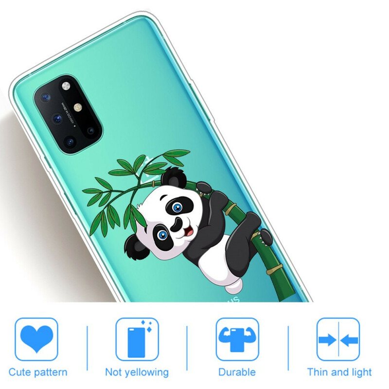 Deksel Til OnePlus 8T Sømløs Panda På Bambus