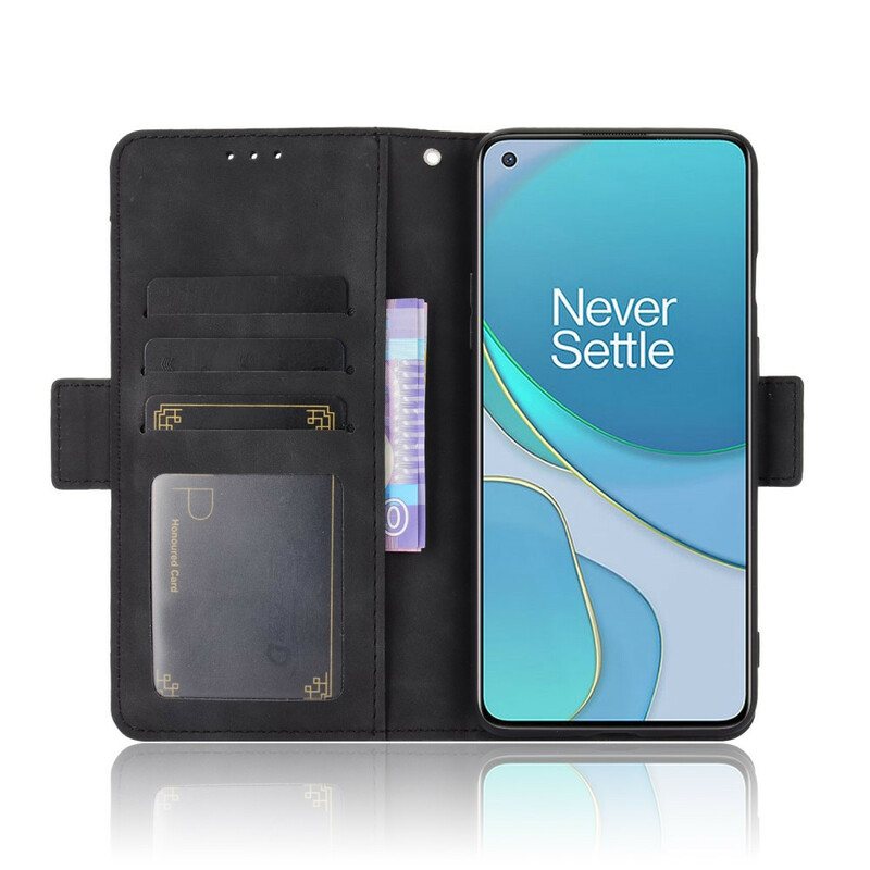 Folio Deksel Til OnePlus 8T Multi-card Premier Class