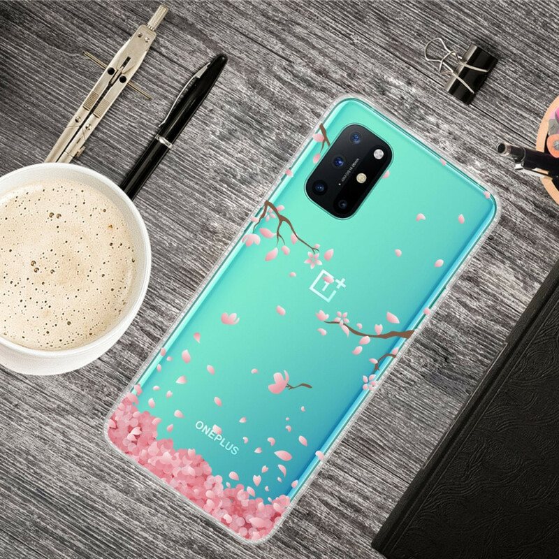 Mobildeksel Til OnePlus 8T Blomstrende Grener