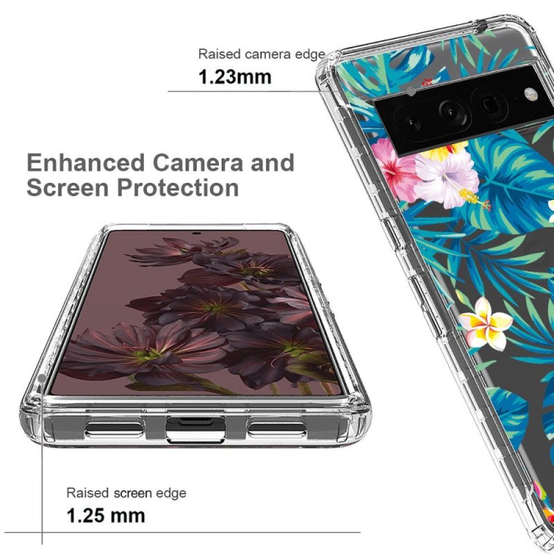 Deksel Til Google Pixel 7 Pro Fancy Blomster