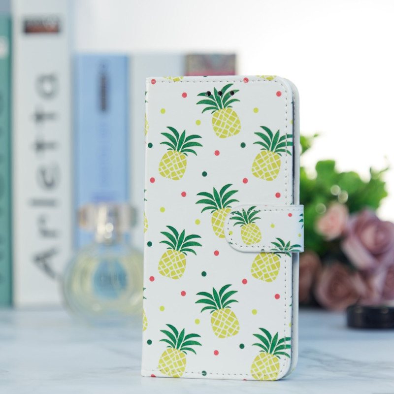 Folio Deksel Til Samsung Galaxy A34 5G Flere Ananas