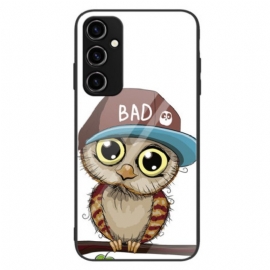 Mobildeksel Til Samsung Galaxy A34 5G Bad Owl Herdet Glass