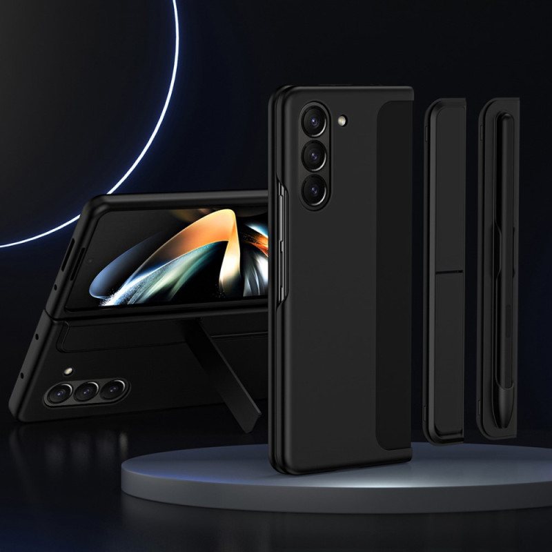 Deksel Samsung Galaxy Z Fold 5 Med Stativ Og Penneholder