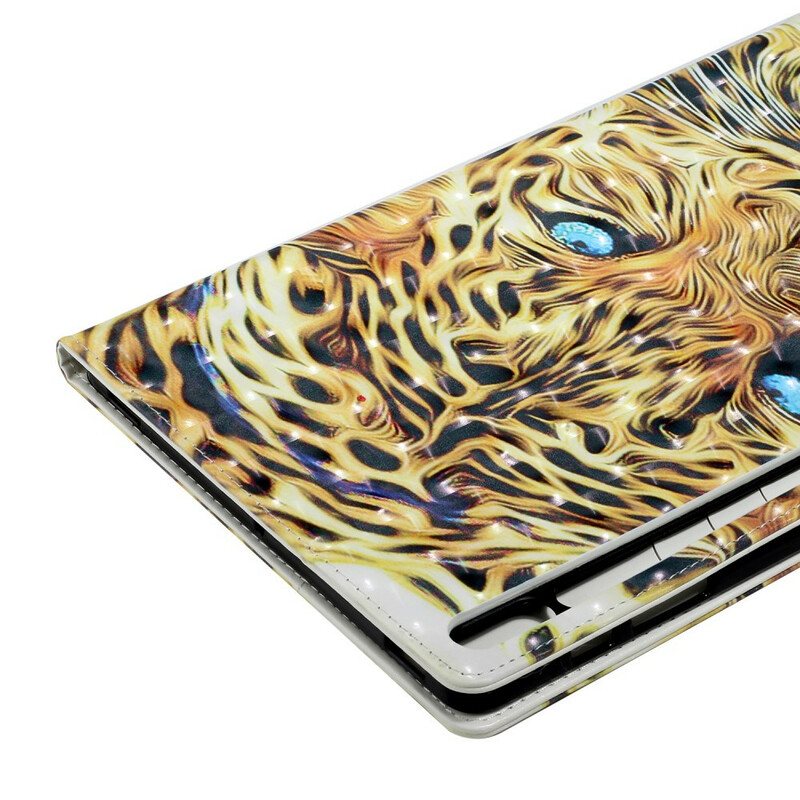 Folio Deksel Til Samsung Galaxy Tab S8 Plus / Tab S7 Plus Tiger Art