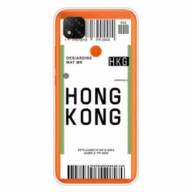 Deksel Til Xiaomi Redmi 9C Boardingkort Til Hong Kong