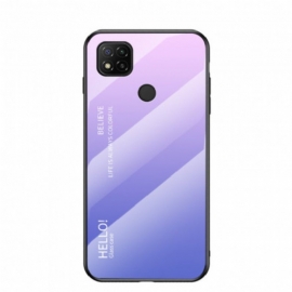 Deksel Til Xiaomi Redmi 9C Herdet Glass Hei