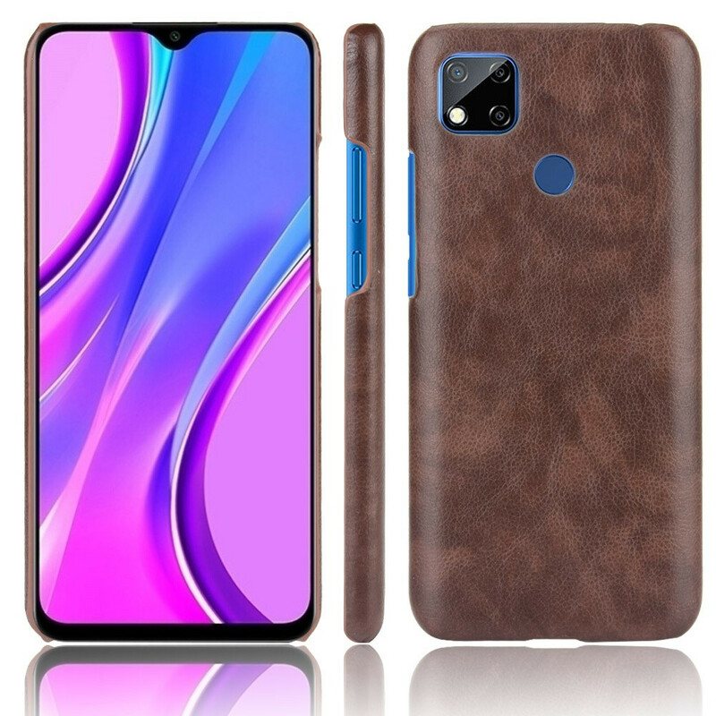 Deksel Til Xiaomi Redmi 9C Litchi Skinneffekt