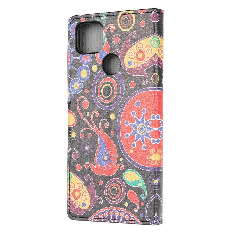 Folio Deksel Til Xiaomi Redmi 9C Galaxy Design