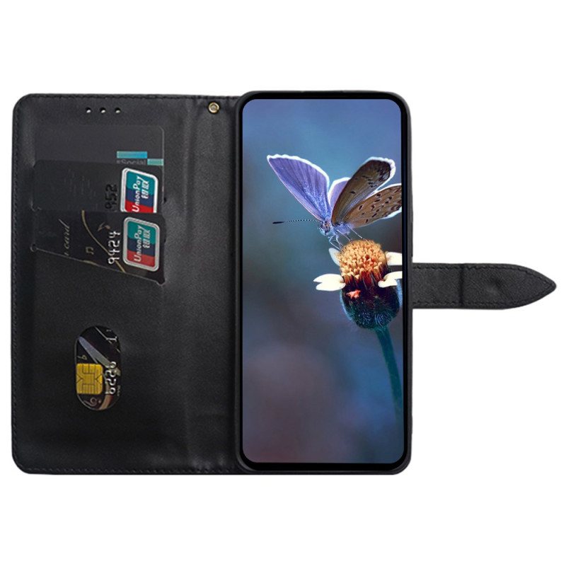 Folio Deksel Realme 12 Pro / 12 Pro Plus Nagler Og Snor Idewei