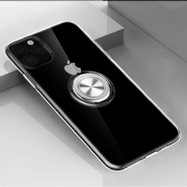 Deksel Til iPhone 11 Pro Max Gjennomsiktig Med Ring-støtte